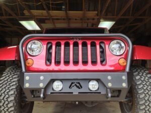 2007-2018 Jeep JK FMJ Stubby Winch Bumper with grill guard