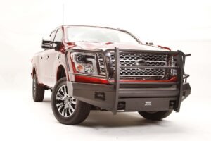 2016-2020 Nissan Titian XD BS ELITE Full Grill Guard w/ Tow Hooks
