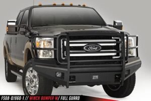 2009-2014 FORD F150 BS ELITE Full Grill Guard w/ Tow Hooks