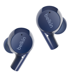 Belkin SoundForm Rise True Wireless Earbuds Blue – Premium Audio & Long Battery Life