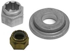 Mercury Quicksilver – Propeller Nut Kit – Fits Mercury/Mariner 6 15 HP 2 Cycle, 9.9 HP FourStroke, 15 HP FourStroke, Force 9.9/15 HP 2 Cycle – 11-13914Q02