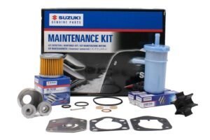 Suzuki Outboard Maintenance Kit – 17400-89811 – DF9.9B DF15A DF20A (2013-Current) – Supersedes 17400-89810