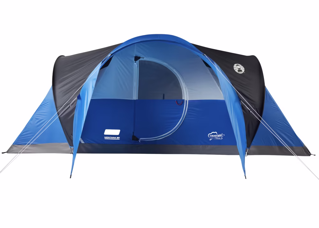 Coleman Montana 8-Person Tent - Spacious and Weatherproof Family Camping Tent