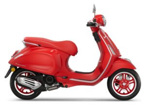 2025 Vespa Primavera 50 Red