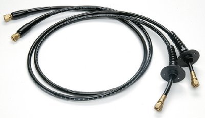 UFlex – Hydraulic OB-BHBR Hose Kit – Pre-crimped Brass Fittings, Bulkhead Fittings And Bend Restrictors On Both Ends – 22′ – (2 Per Pack) – KITOBBHBR22