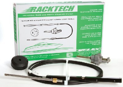 UFlex – Racktech Rack & Pinion Steering System – 18′ Cable – RACKTECH18