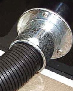 Cook Mfg – Rigging Flange Chrome For 2″ Hose and 4′ Black Hose – RFK1CPDP
