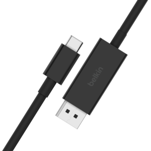 Belkin Connect USB-C to DisplayPort 1.4 Cable – 8K UHD, 4K 120Hz, HDR, Gaming
