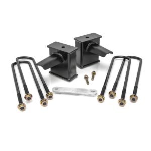 6.5″ Tall Tapered Block – 2-Piece Drive Shaft – 2017-2025 Ford Super Duty