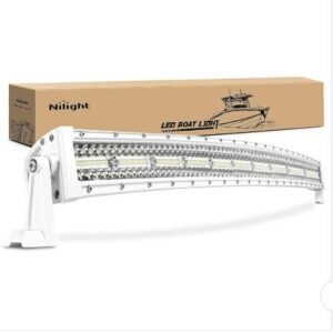 42 Inch 320Leds Spot Flood Combo White Case Led Light Bar