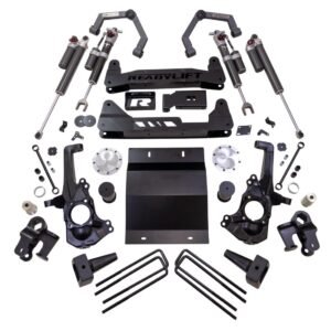 6” MAX3.3 Suspension System W/ Falcon 3.3 Shocks And Fab UCA Arms – 2020-2025 GM Silverado / Sierra 2500HD/3500HD