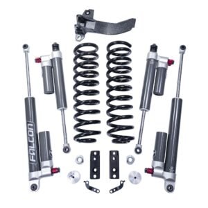 2.5″ Coil Spring Front Lift Kit W/Falcon 3.3 Shocks – Ford Super Duty Diesel 4WD 2020-2025