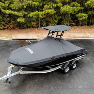 Yamaha Boat T-Top Mooring Cover – 190 FSH Sport – Black (T-Top) -2016-2018 – MAR-FSH19-TT-16