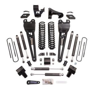 6″ COIL SPRING LIFT KIT WITH FALCON SHOCKS AND RADIUS ARMS – 2023-2025 FORD SUPER DUTY F250/F350 4WD