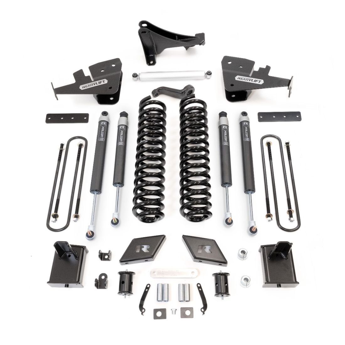7" Coil Spring Lift Kit With Falcon Shocks - Ford Super Duty Diesel F-250 / F-350 4WD 2017-2022