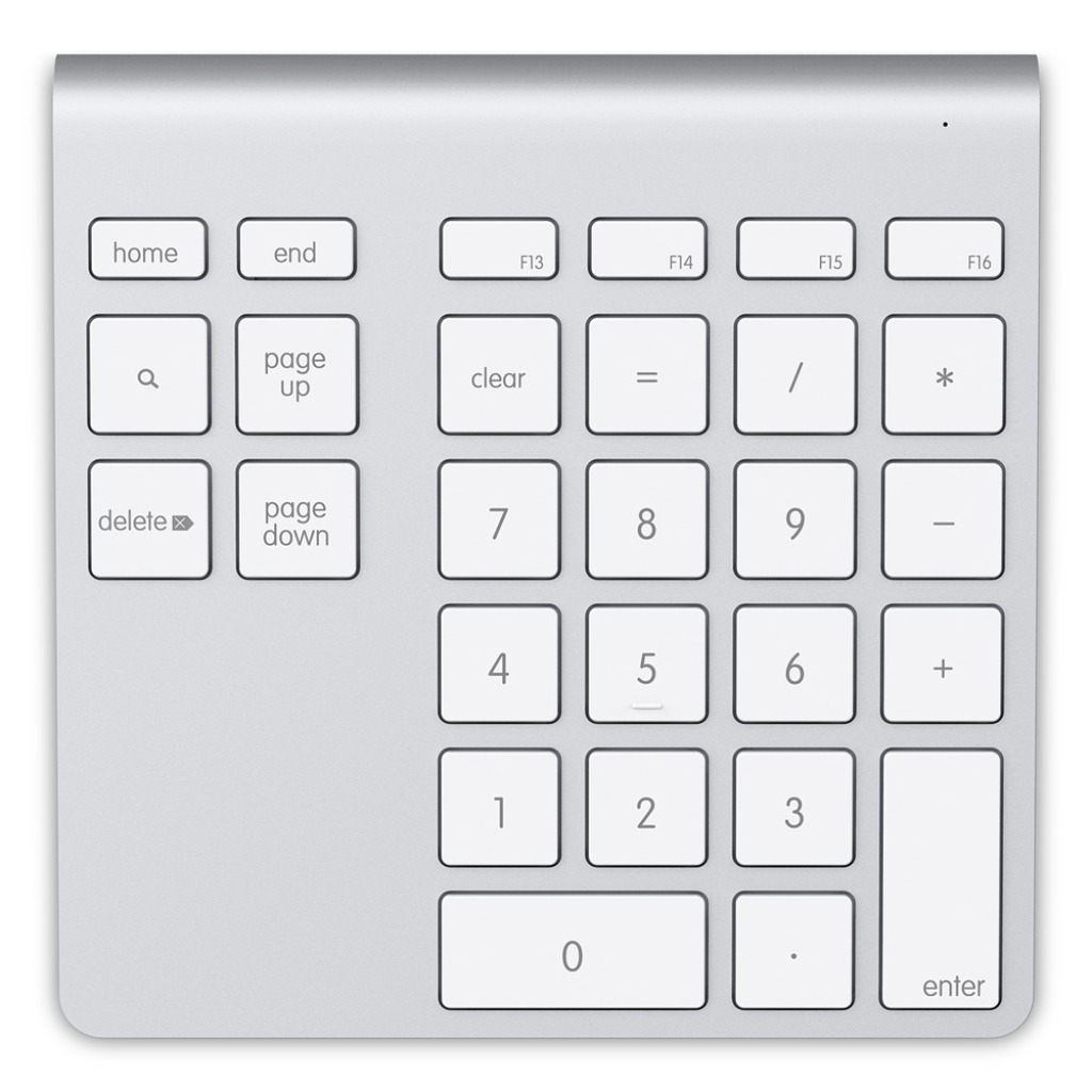Belkin YourType Bluetooth Wireless Keypad - Numeric Keypad for Mac & PC