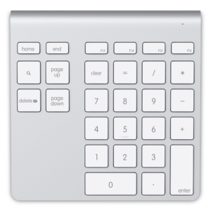 Belkin YourType Bluetooth Wireless Keypad – Numeric Keypad for Mac & PC