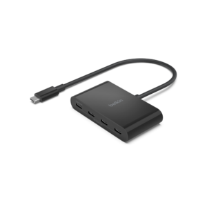 Belkin Connect USB-C 4-Port Hub – High-Speed USB-C Expansion
