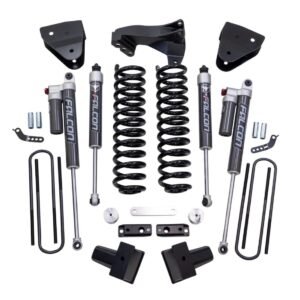4″ COIL SPRING SUSPENSION SYSTEM WITH FALCON 2.1 SHOCKS – FORD SUPER DUTY DIESEL 4WD 2017-2022 F-350 And F-250