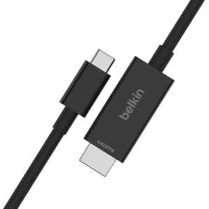 Belkin Connect USB-C to HDMI Cable – 4K UHD Video Adapter for Laptops & Tablets