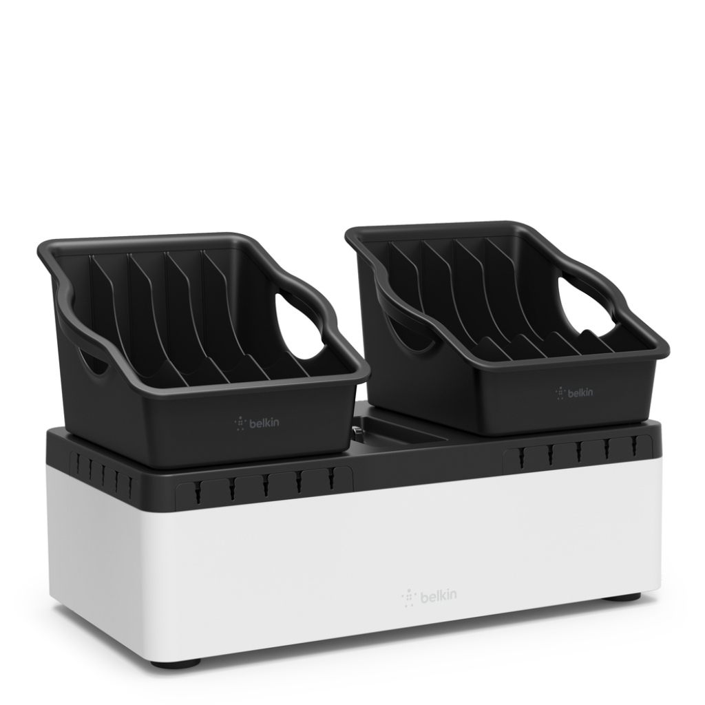 Belkin Store and Charge Go with Portable Trays - USB Compatible Charging Station