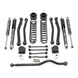 Terrain Flex 4-Arm Kit With Falcon 2.1 Monotube Shocks 2020-2025 Jeep JT Gladiator