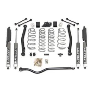 3.5” Terrain Flex 2-Arm Kit With Falcon 2.1 Monotube Shocks 2018-2025 Jeep JL Wrangler