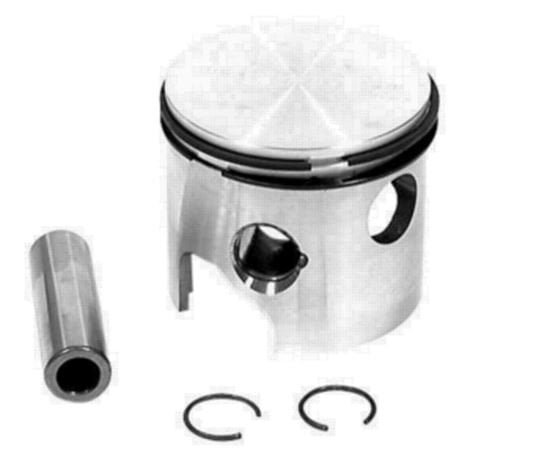 Mercury – V-6 Piston Assembly – Starboard .015 Oversize – Fits Starboard Side on Various 135, 150 & 175 HP V-6 Outboards – 765-7443A12