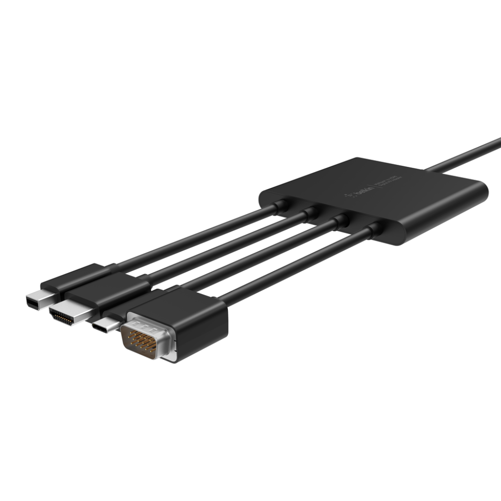 Belkin Multiport to HDMI Digital AV Adapter - USB-C to HDMI, USB-A & USB-C Passthrough Charging
