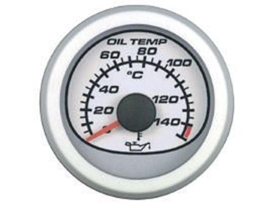 Mercury – SC 100 System Link Oil Temperature Gauge – White Face – 2-1/8 inch Diameter – 79-879909K11