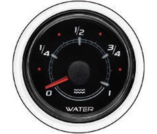 Mercury – Water Level Gauge – Black Face – 2-1/8 inch Diameter – 79-8M0052846
