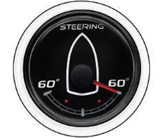 SmartCraft 79-8M0052851 Rudder Angle Gauge – Fits 2-1/8 in Dia Hole – For All SmartCraft Compatible Engines