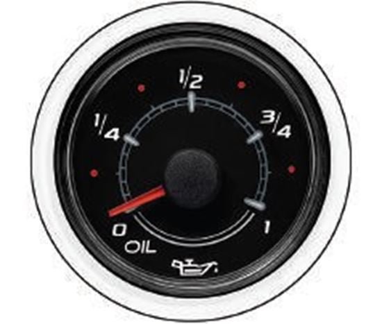 Mercury – Oil Level Gauge – Black Face – 2-1/8 inch Diameter – 79-8M0052852