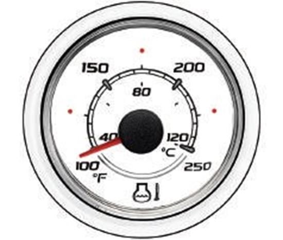 SmartCraft 79-8M0052863 Coolant Temperature Gauge – Fits 2-1/8 in Dia Hole – For All SmartCraft Compatible Engines