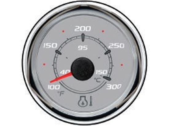 Mercury – Oil Temperature Gauge – Gray Faced – 2-1/8 inch Diameter – 79-8M0065978