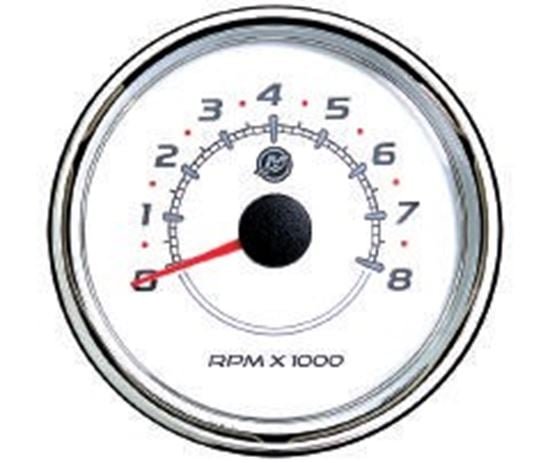 Mercury – Tachometer – White Face – 3-3/8 inch Diameter – 79-8M0069419