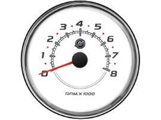 Mercury – Tachometer – White Face – 4-5/16 inch Diameter – 79-8M0069431