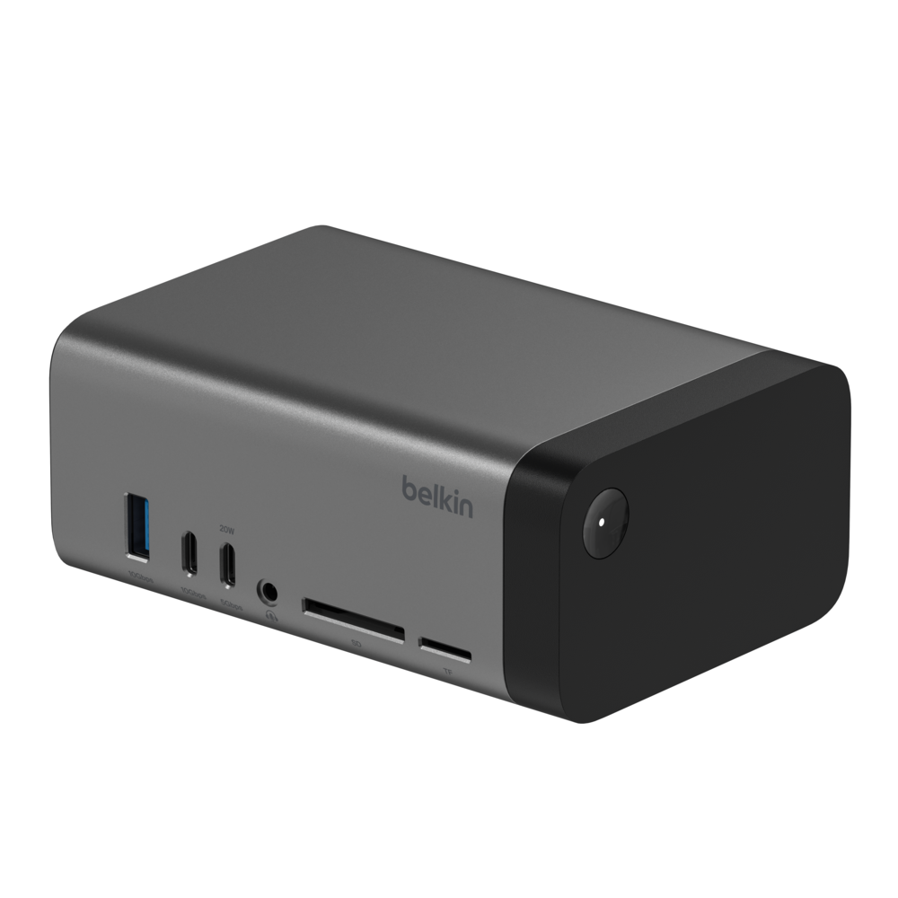 Belkin Connect USB-C 11-in-1 Pro GaN Dock 150W - Space Gray - Universal Laptop Docking Station