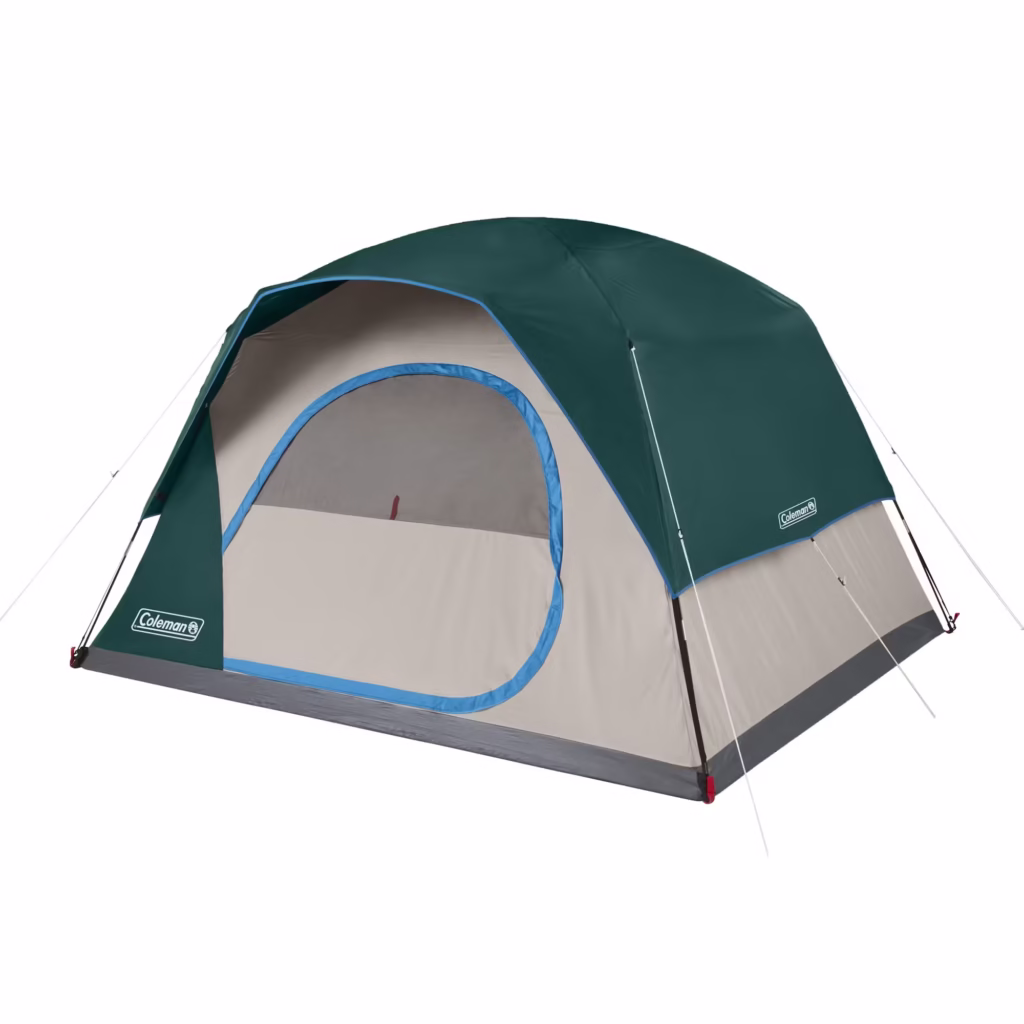 Coleman 6-Person Skydome™ Camping Tent | 10x8 ft | Evergreen - Easy Setup