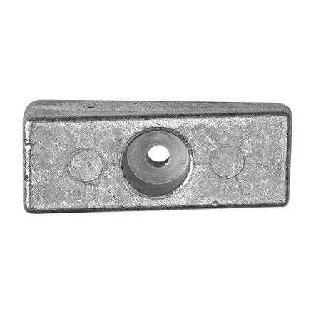 Mercury 826134T Outboard Aluminum Side Pocket Anode – Fits Mercury/Mariner 30‑300 HP Outboards – Force 90 & 120 HP 1995 and newer Outboards