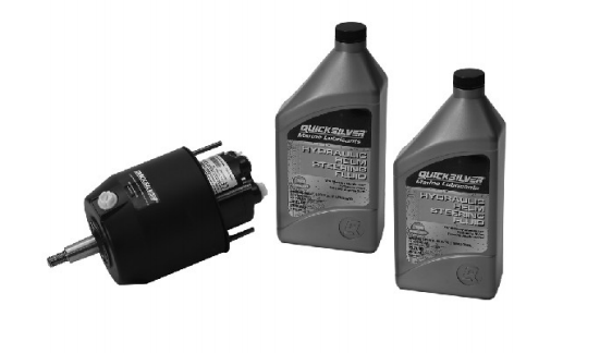 Mercury Quicksilver – Hydraulic Helm Pump – Front Mount 1.5 Cu Inch – Fits Hydraulic Steering for Verado 135 to 175 4 Stroke Engines – 64-891665Q01