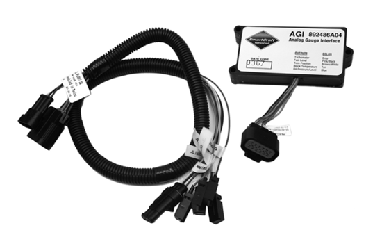 Mercury – Vessel Analog Gauge Interface (AGI) Kit – Fits Race MerCruiser Engines with 14 Pin Deutsch Connector Engine Wiring – 892486K05
