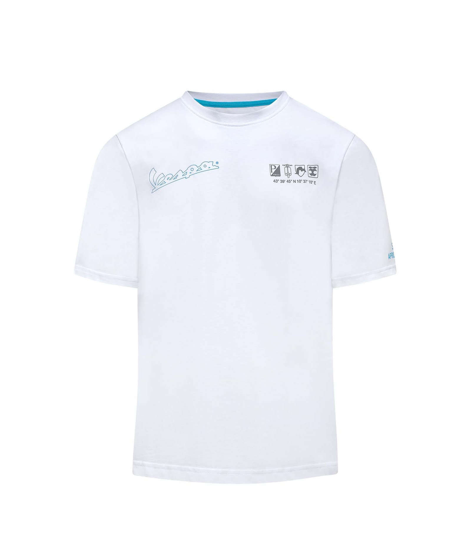 VESPA DEC TEE HOLY WHITE