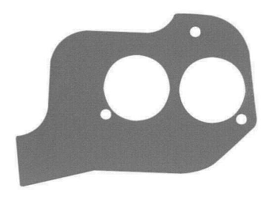 Mercury – Throttle Body Gasket – Fits MCM V-6 & V-8 TBI Engines – 27-8M0077609