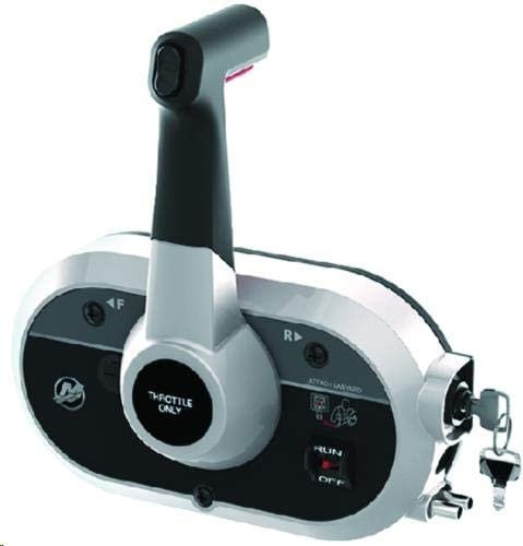 Mercury – Outboard Side Mount Remote Control – 10 Pin Amp – 20 Ft Harness – Fits 8/9.9, 15/20 FourStroke Engines – 8M0103450