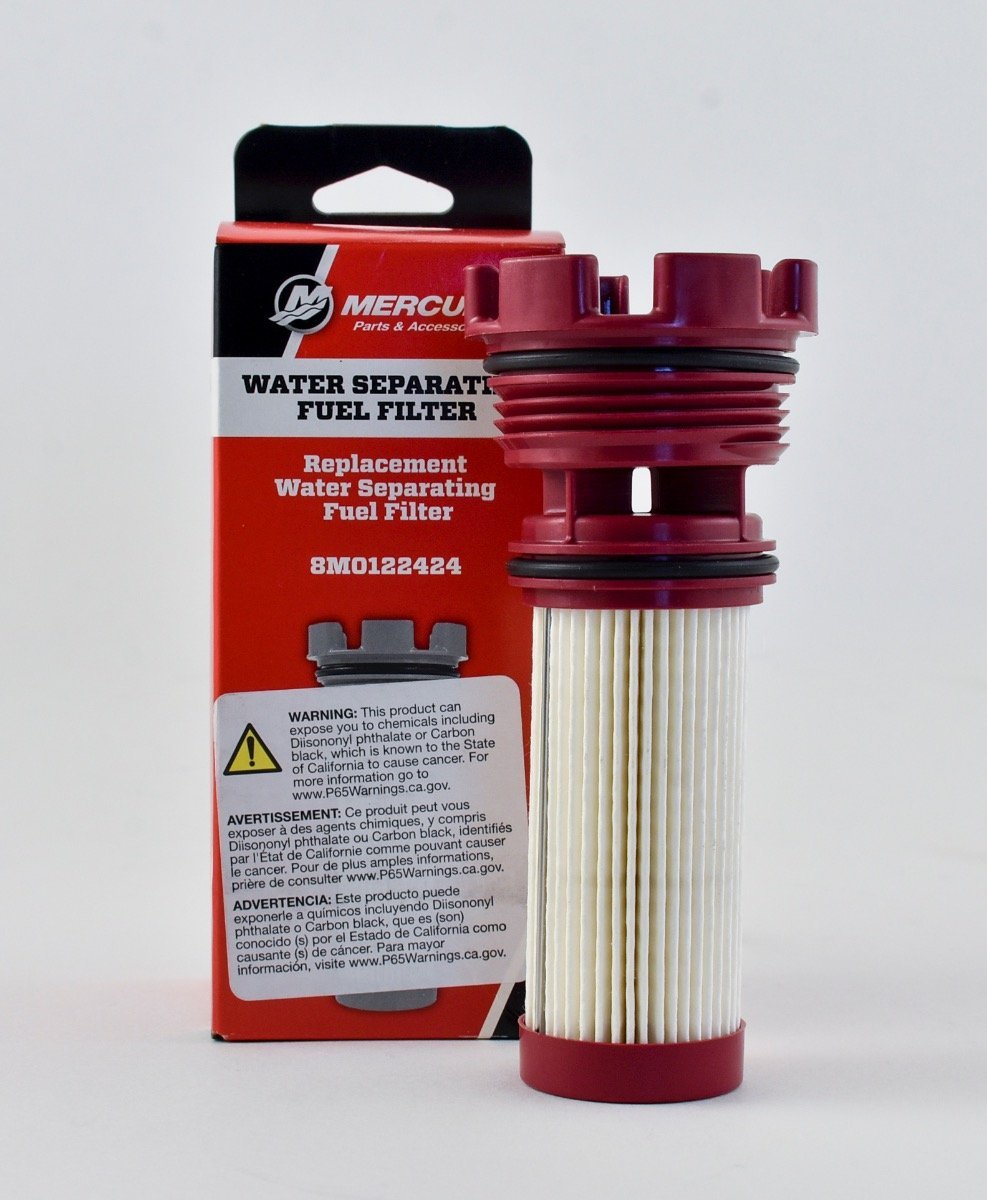 Mercury Outboard Fuel Castle Filter – Fits L4 Verado – 200â€‘300 HP L6 Verado – MCM 4.5L and 6.2L – 35-8M0122424