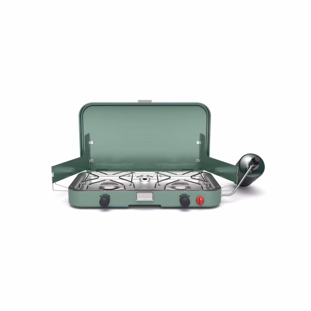 Coleman Cascade™ 222 2-Burner Camping Stove | Green