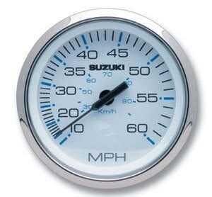 Suzuki – Speedometer – White – 990C0-80102