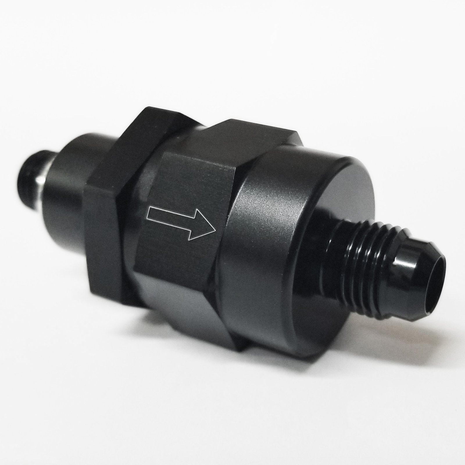 AN to Metric Check Valve (For EFI Fuel Pumps)