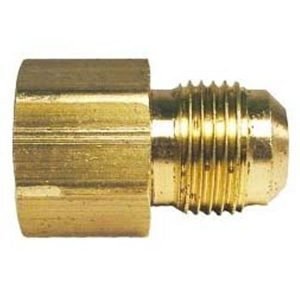 Brass Female Flare to Male Flare Adapter